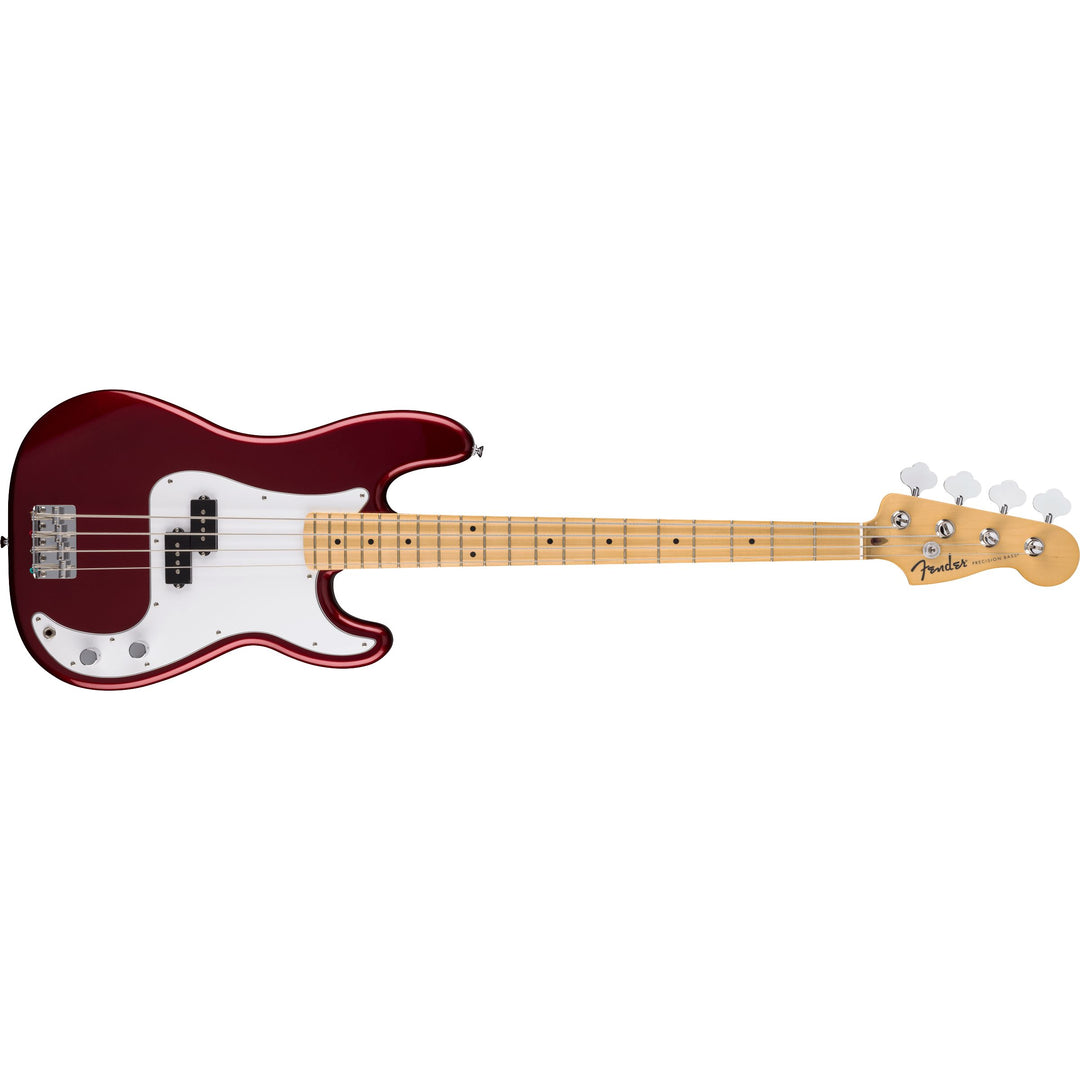 Fender Standard Precision Bass, White Pickguard (Candy Cola)