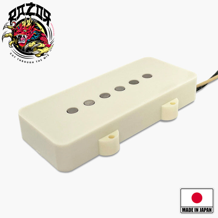 Allparts RZR-10101 Razor® Mangetsu Full Moon Neck Pickup For Jazzmaster® - Aged White