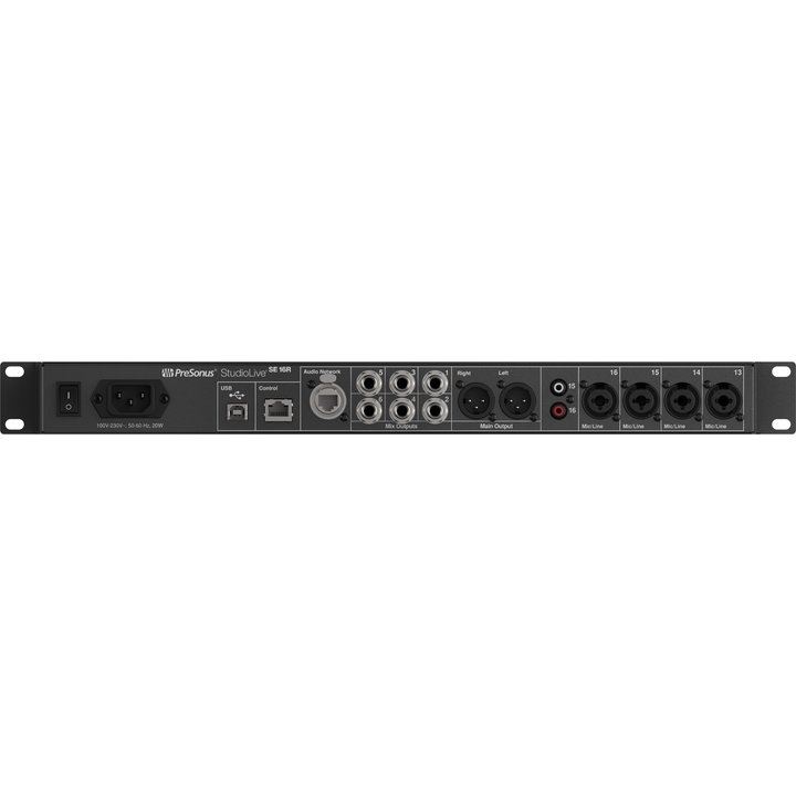 Fender STUDIOLIVE-SE16R StudioLive Series III SE 16R Digital Rack Mixer