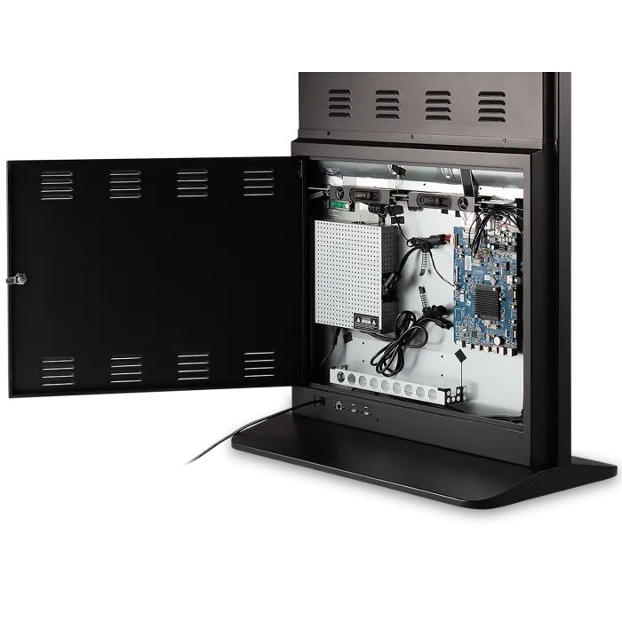 ViewSonic EP5542T  55" Interactive ePoster, 3840x2160, 450 cd/m², 16/7, USB Playback, Optional Cloud CMS, USB 2.0 x3, HDMI x3, DP x1, VGA x1, Black