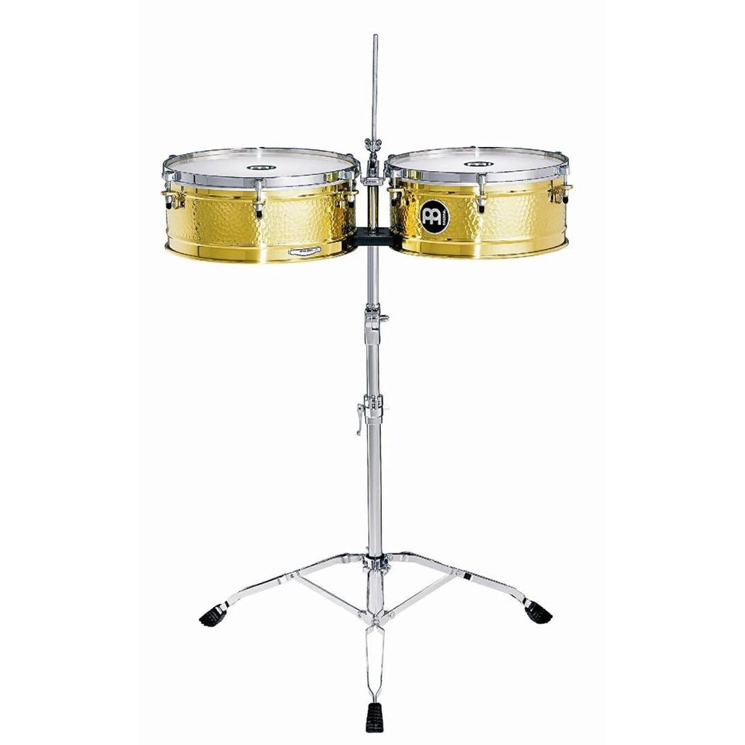 Meinl Luis Conte 14 & 15-inch Hammered Brass Timbales