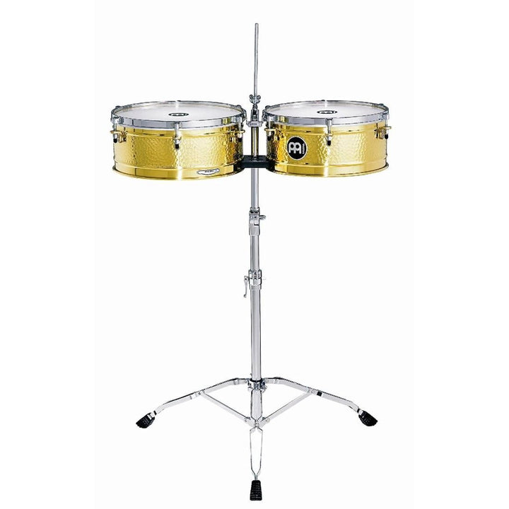 Meinl Luis Conte 14 & 15-inch Hammered Brass Timbales