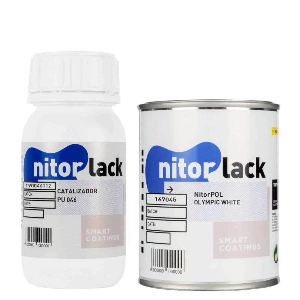 Allparts LT-9676-000 Nitorlack Olympic White Polyurethane 500ml Can (includes catalyst)