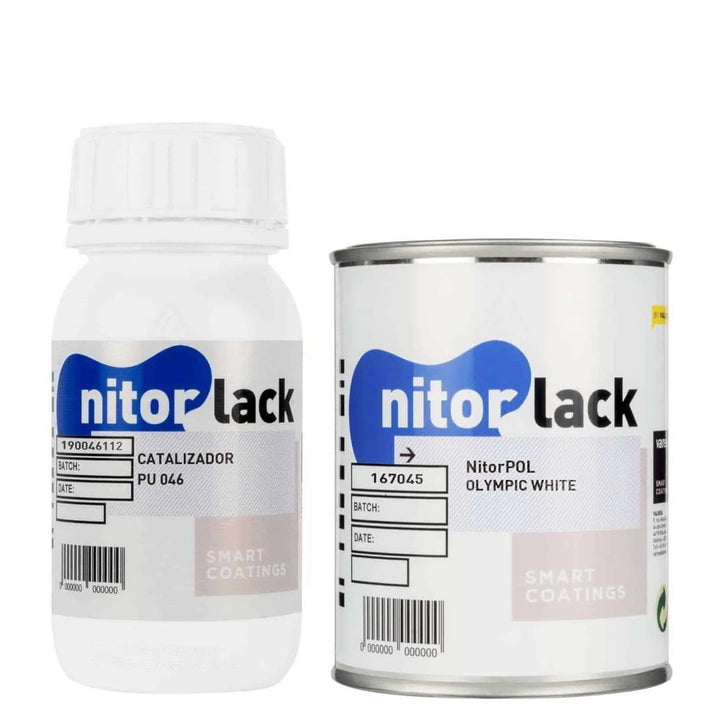 Allparts LT-9676-000 Nitorlack Olympic White Polyurethane 500ml Can (includes catalyst)