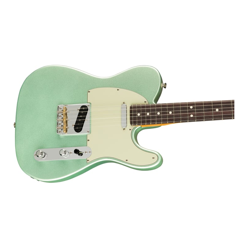 Fender American Professional II Telecaster Rosewood Fingerboard (Mystic Surf Green) Electric Guitar