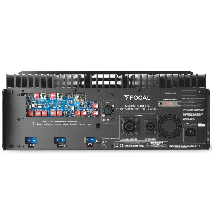 Focal FOBSBEUM1124B003 Bundle Utopia Main 112 BE -  Pair,  Black