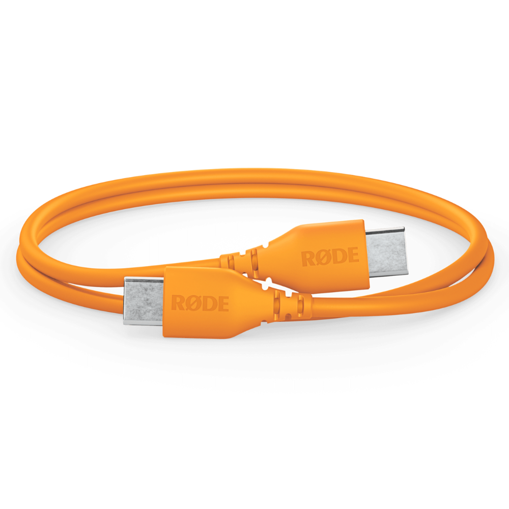Rode Microphones SC22-O 300mm USB-C to USB-C Cable - Orange