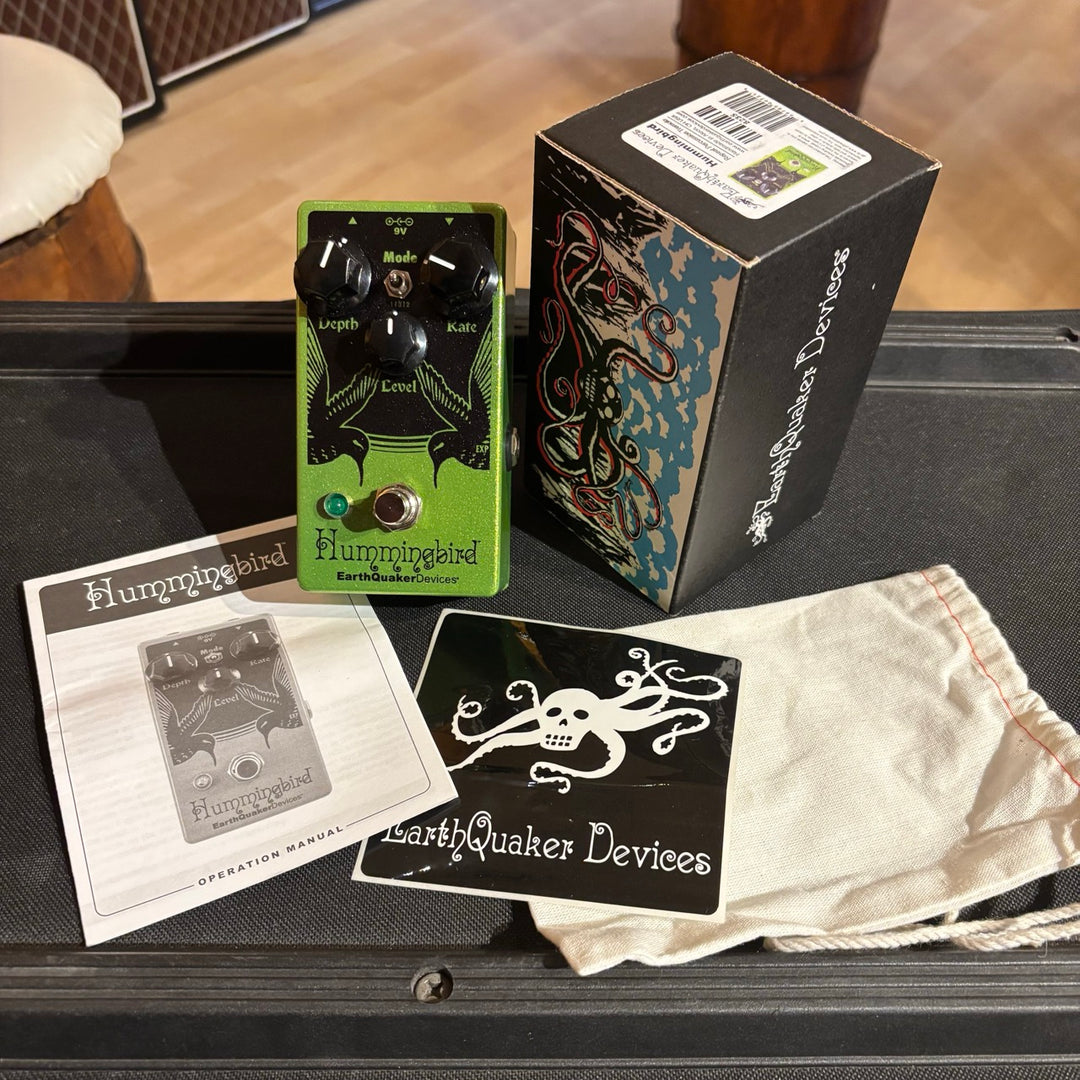 Earthquaker Devices - Hummingbird Tremolo Pedal  w/ Box & User Guide - USED