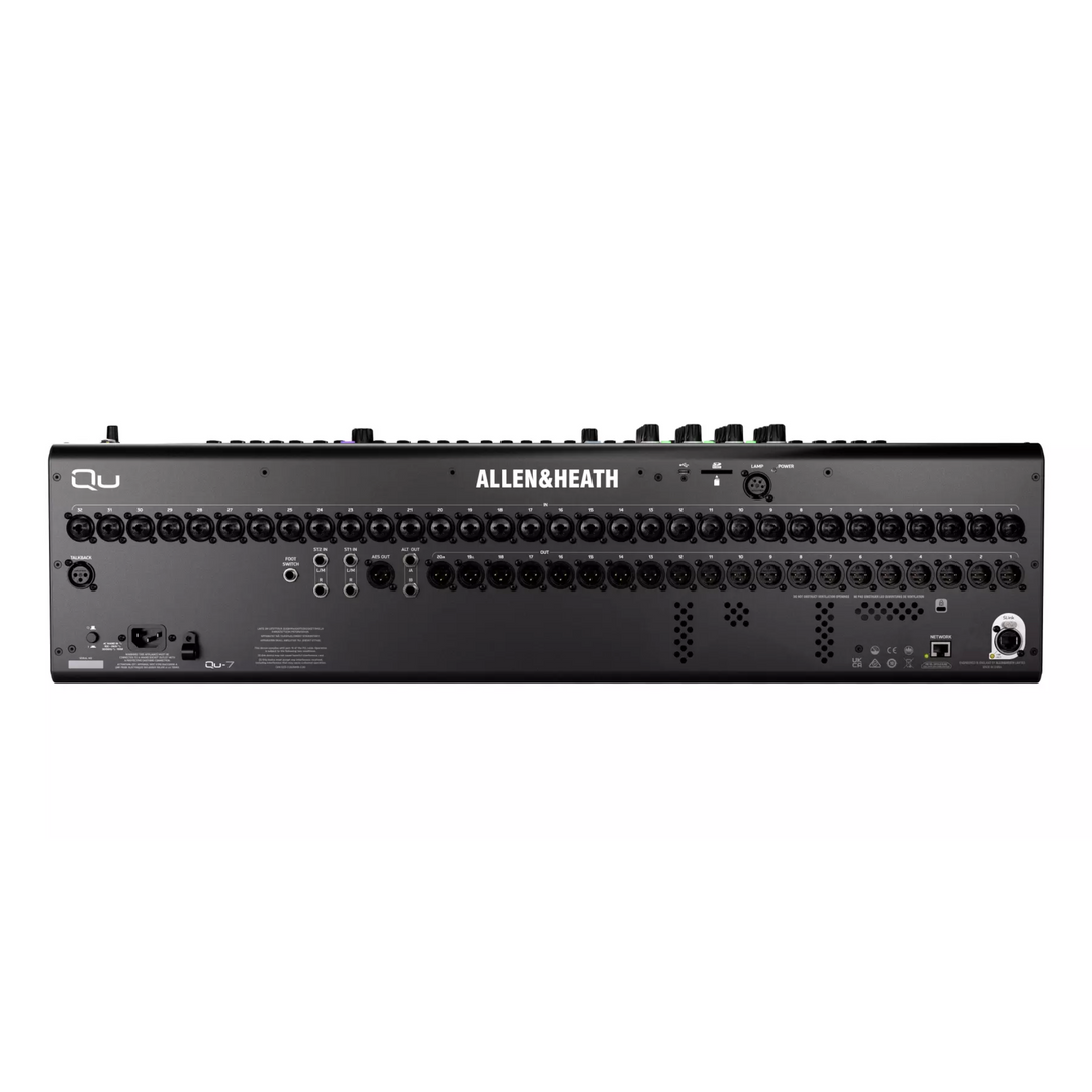 Allen & Heath Qu-7 36-Channel / 12-Bus Digital Mixer with 33 Motorized Faders