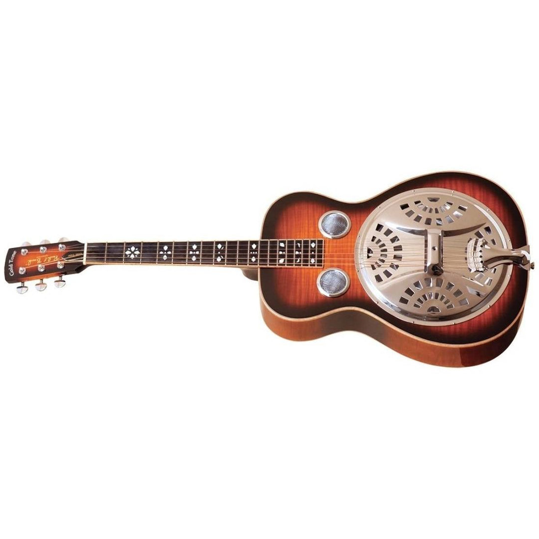 Gold Tone Lefty Paul Beard Signature-Series Roundneck Resonator Guitar Deluxe with Case
