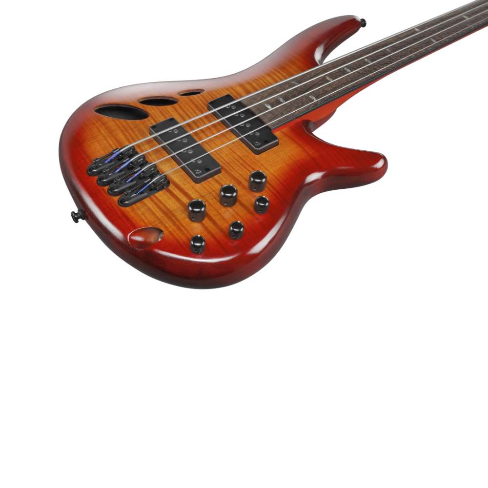 Ibanez SR Bass Workshop Fretless Bass (Brown Topaz Burst Low Gloss) SRD900FBTL
