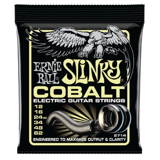 Ernie Ball Mammoth Cobalt Slinky Electric Guitar Strings - 12-62