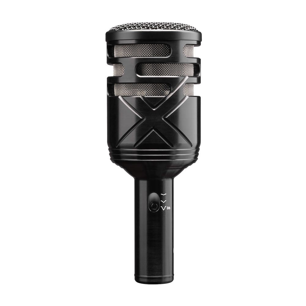 Audix D6X Dynamic Kick Drum Mic  with Filter Switch