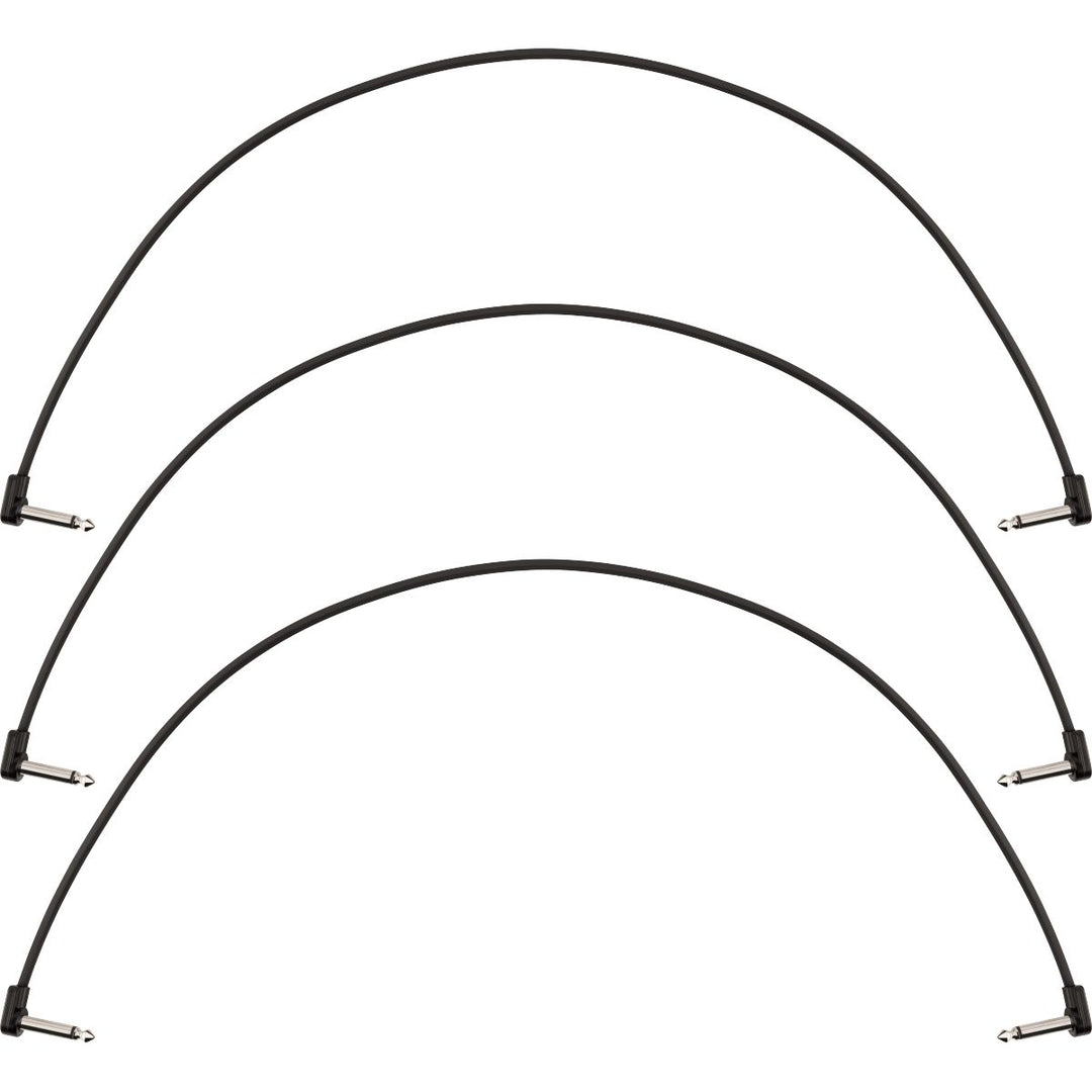 Fender Blockchain 24" Patch Cable, 3-pack, Angle/Angle