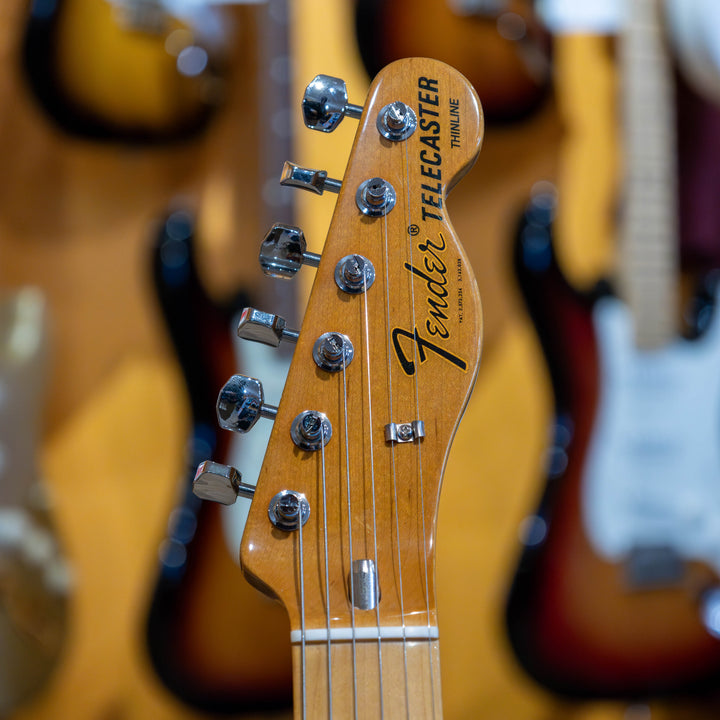Fender American Vintage II '72 Telecaster Thineline Electric Guitar (Blue)