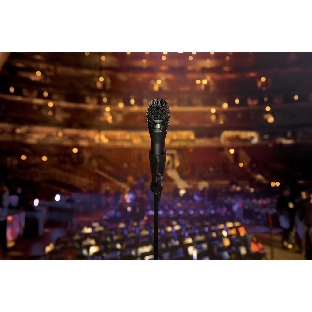 Shure KSM8 Dualdyne Cardioid Dynamic Vocal Microphone for Studio Recording Black