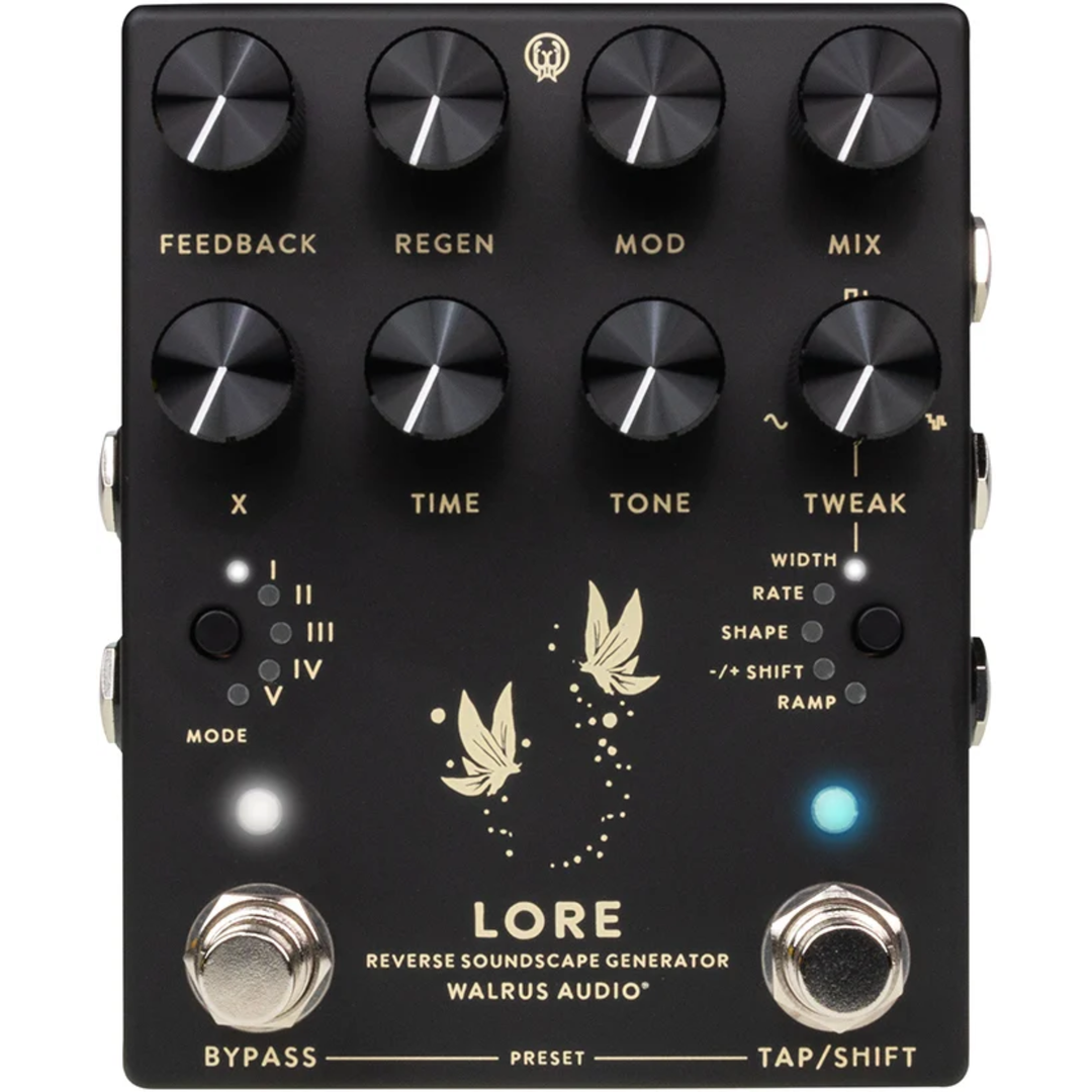 Walrus Audio Lore Reverse Soundscape Generator MKII (Black)