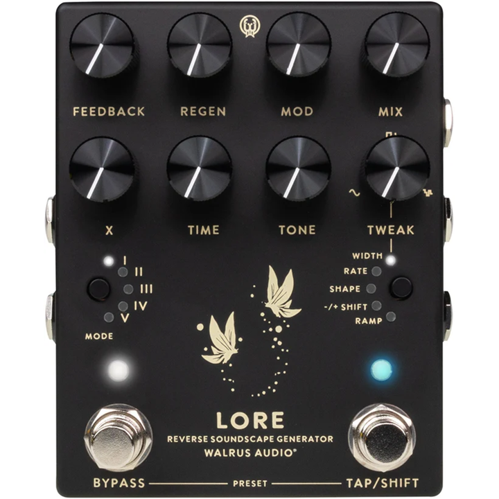 Walrus Audio Lore Reverse Soundscape Generator MKII (Black)
