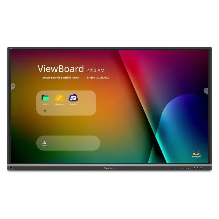 ViewSonic IFP6550 – 65" ViewBoard® 4K Ultra HD Interactive Flat Panel