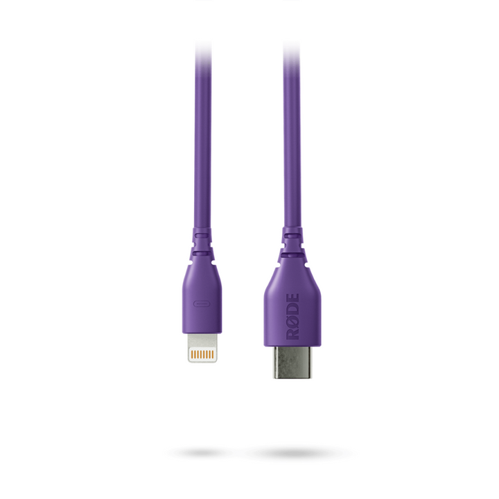 Rode Microphones SC21-PU 300mm Lightning to USB-C Cable - Purple