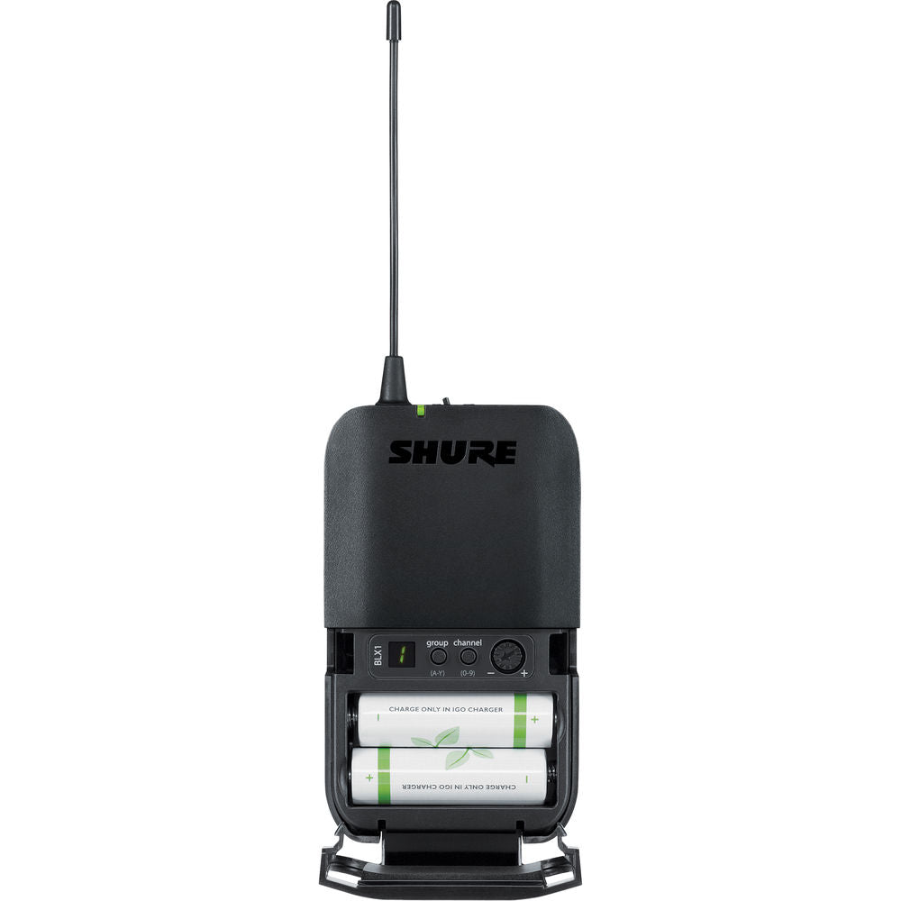 Shure BLX1 Bodypack Transmitter (Freq: H10)