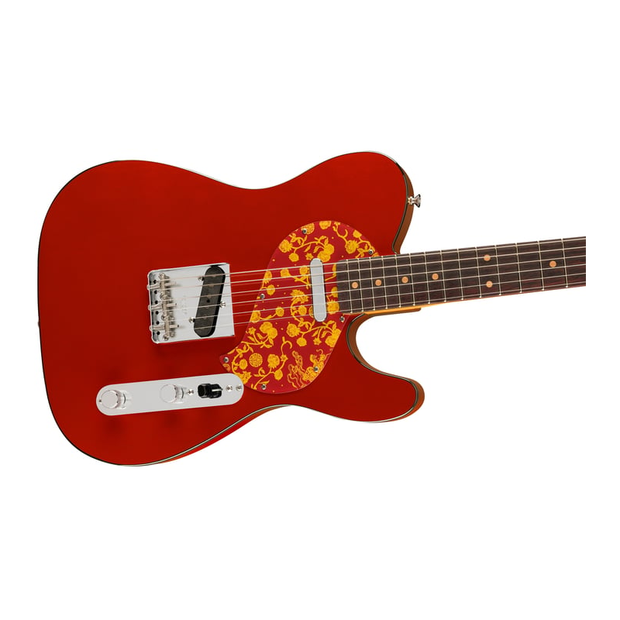 Fender Limited Edition Raphael Saadiq Telecaster® Rosewood Fingerboard - Dark Metallic Red