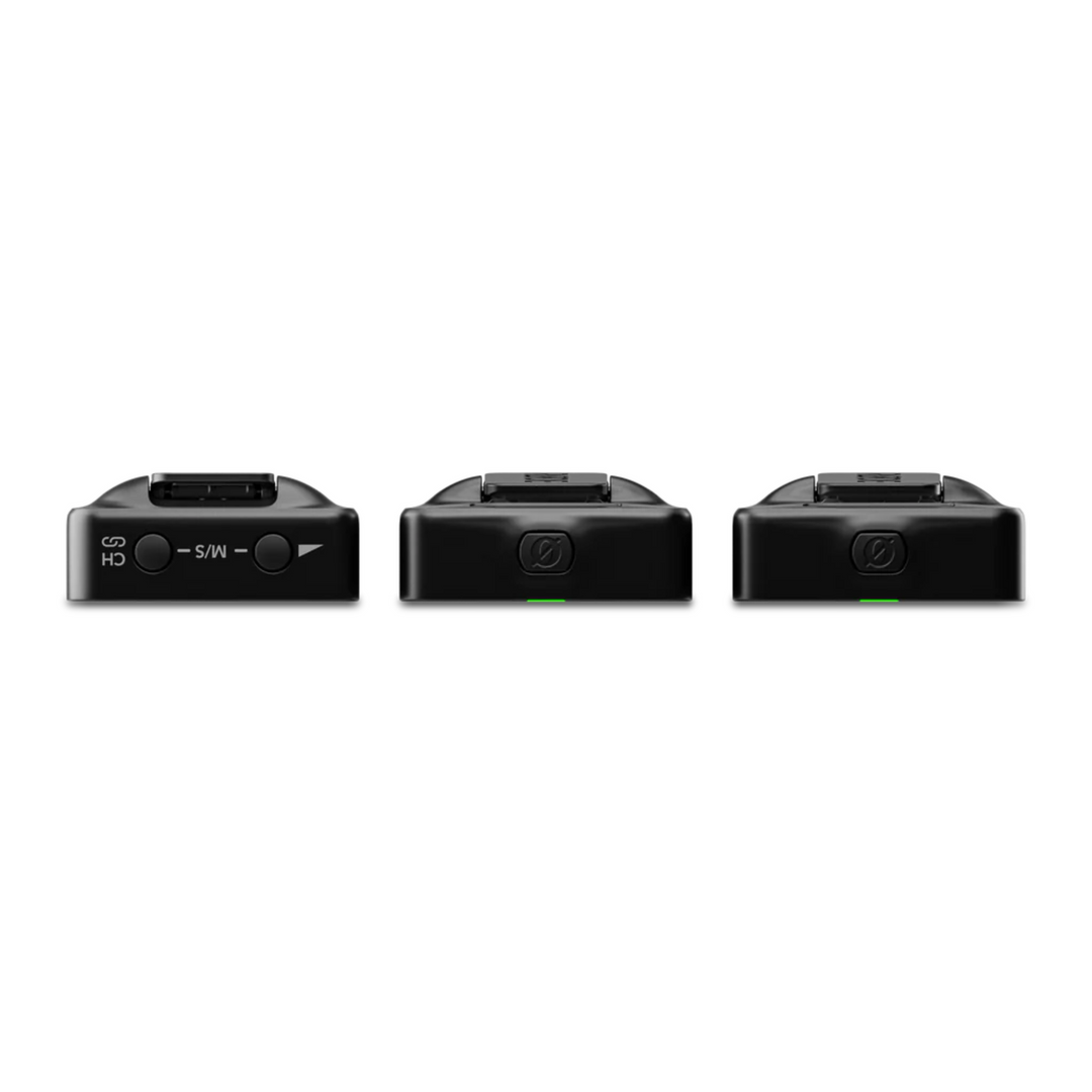 RODE Wireless GO (Gen 3) 2-Person Compact Digital Wireless Microphone System/Recorder (2.4 GHz, Black)
