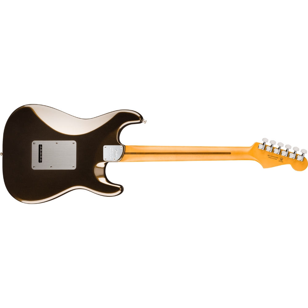 Fender American Ultra II Stratocaster (Left-Handed) Ebony Fingerboard (Texas Tea)  Electric Guitar