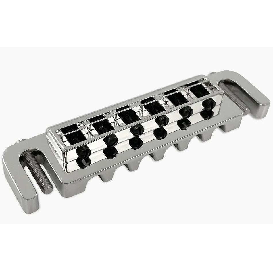 Allparts Leo Quan Badass Wraparound Guitar Bridge - Nickel