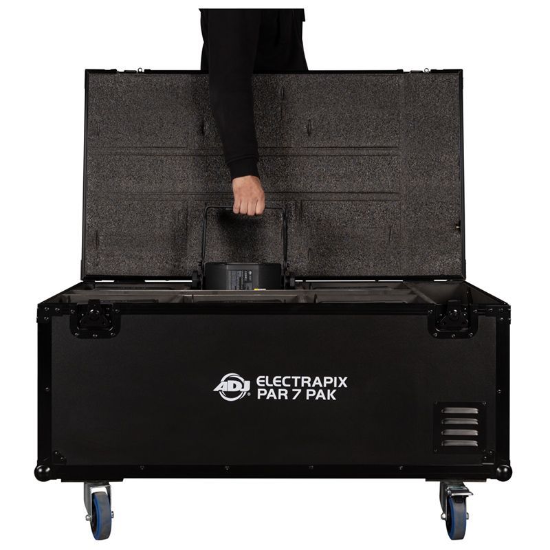 ADJ ELECTRAPIX-PAR-7-PAK 6 × ELECTRAPIX-PAR-7 w/ Charging Case