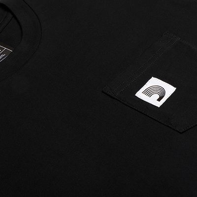 D'Addario ATD230214 D Mark Pocket Tshirt  - Black XL