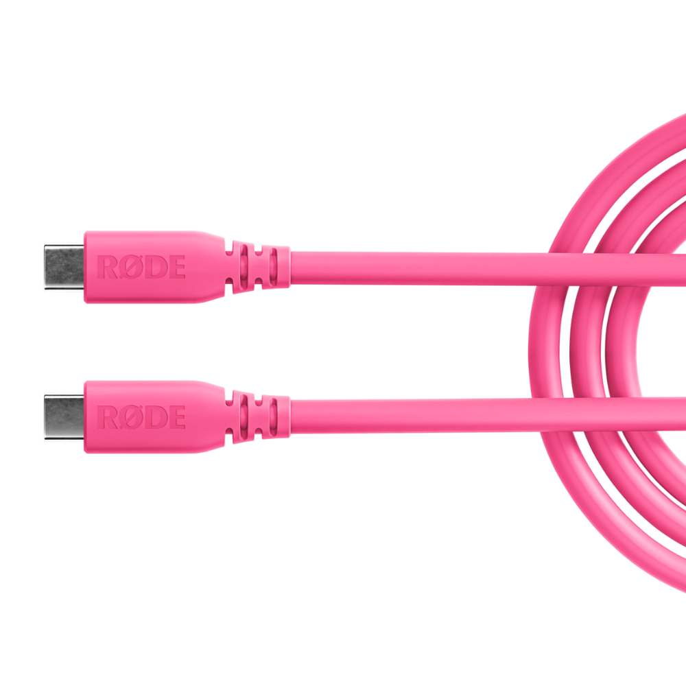 Rode Microphones SC27-P 2m SuperSpeed USB-C to USB-C Cable - Pink