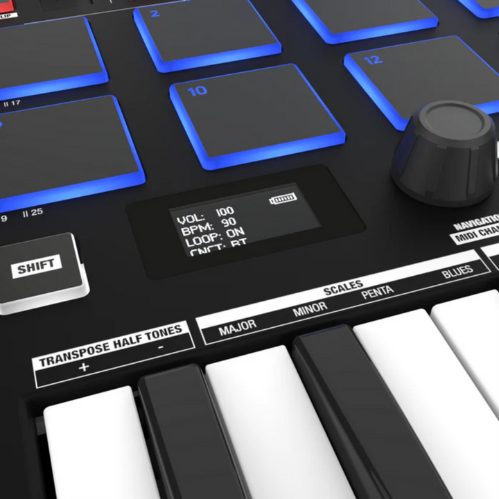 Reloop KEYPAD-PRO 4 in 1 Compact USB-MIDI Workstation & Daw Control