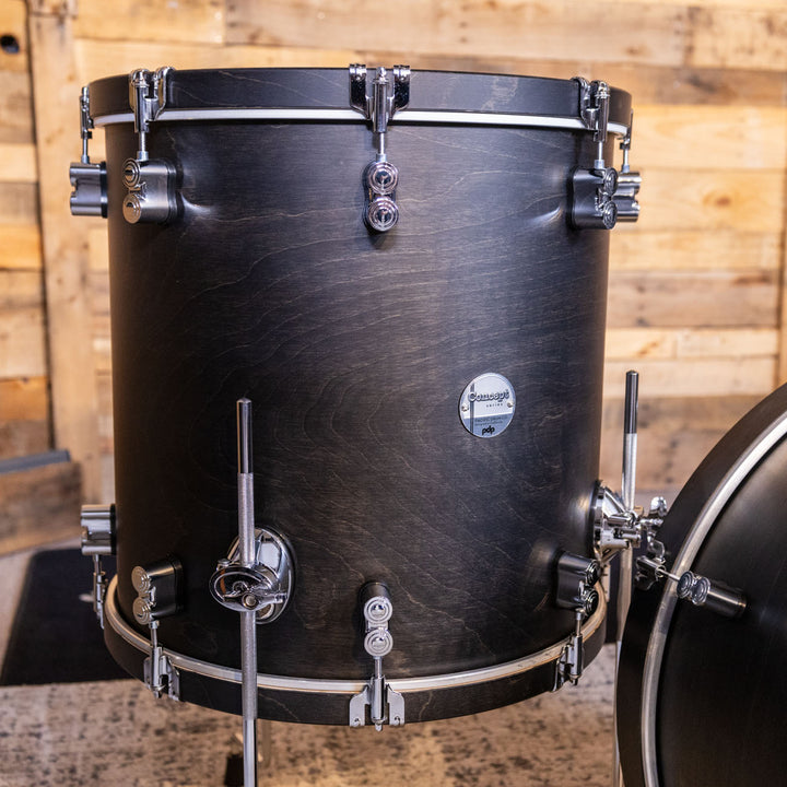 PDP Concept Maple Classic 3-Piece Shell Pack (9x13 No STM, 16x16FT, 16x22 Kick) - Ebony Stain