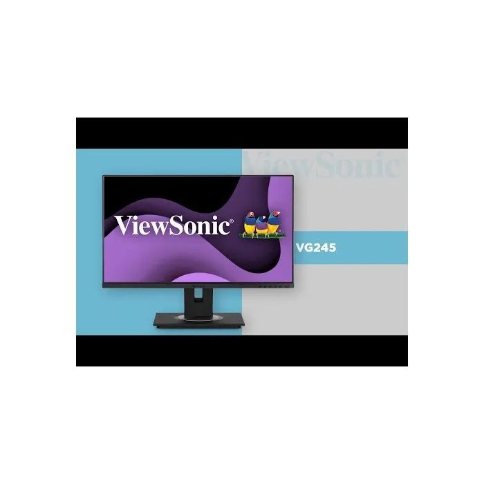 Viewsonic VG245 24" Ergonomic IPS Monitor  Designed for Surface, USB-C, 1080p