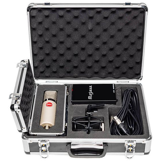 Mojave Audio MA-300 Multi-Pattern Tube Condenser Microphone - Satin Nickel