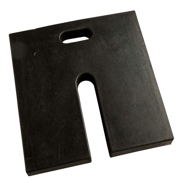 Burger RUBBER-BASE 20lbs 18x18" Base Weight