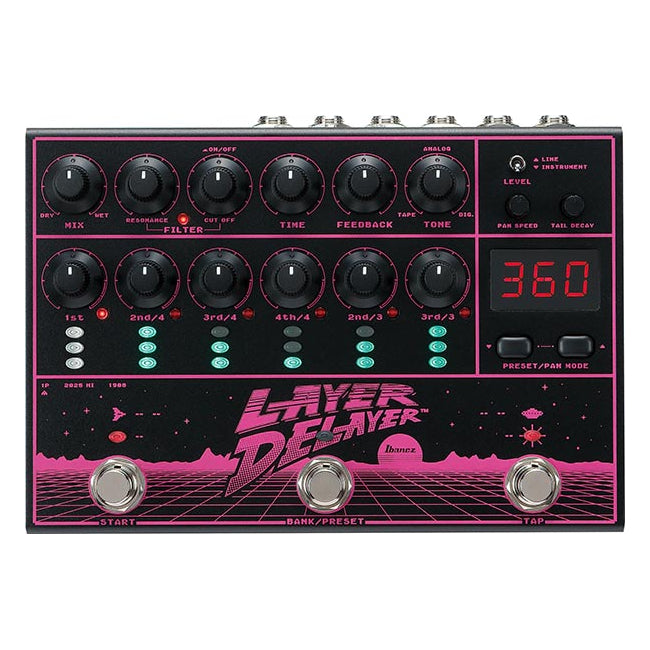 Ibanez LD303 Layer Delayer Multi Head Delay Pedal