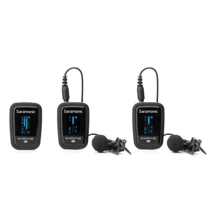 Saramonic 2.4G Dual Channel Wireless Microphone Pro Version Two Transmitters Kit