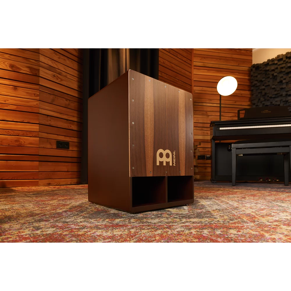 Meinl SUBCAJ5WN- Meinl Subwoofer Jumbo Bass Cajon - Walnut Frontplate