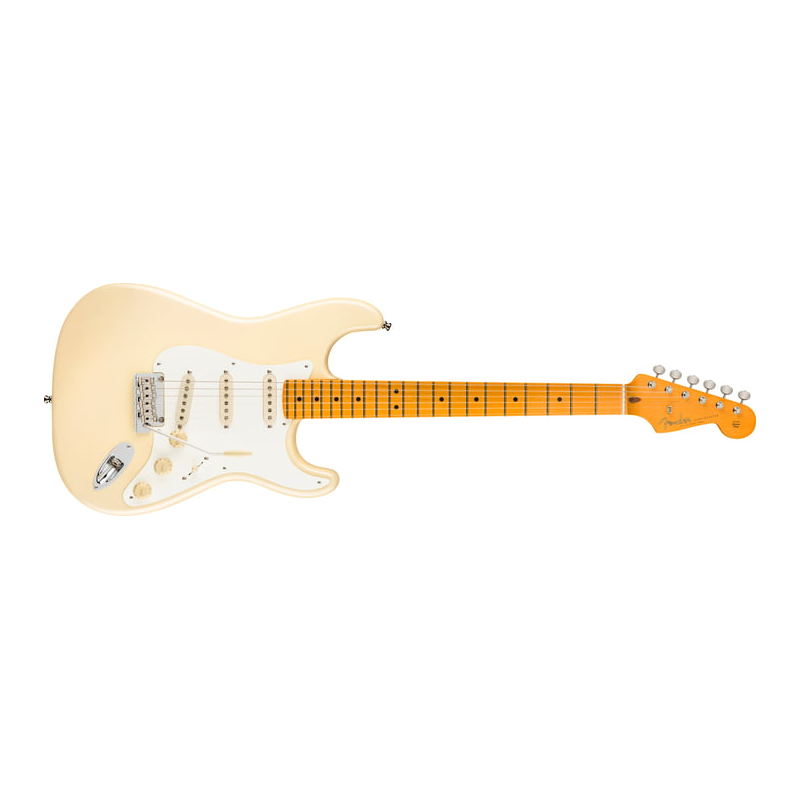 Fender USA Lincoln Brewster Stratocaster Maple Fingerboard (Olympic Pearl) Electric Guitar