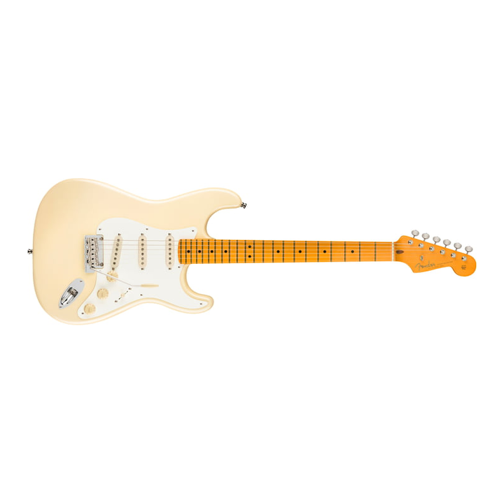 Fender USA Lincoln Brewster Stratocaster Maple Fingerboard (Olympic Pearl) Electric Guitar