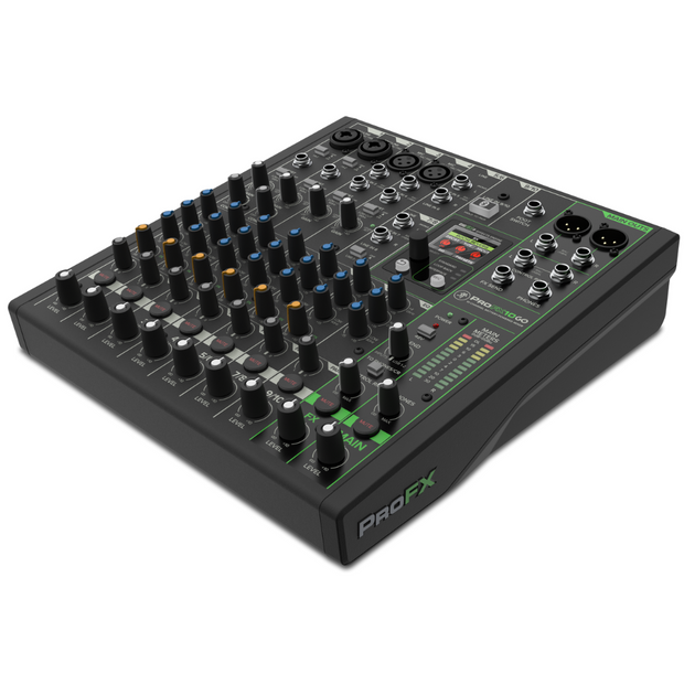 Mackie ProFX10 GO 10-Channel Battery-Powered Mixer