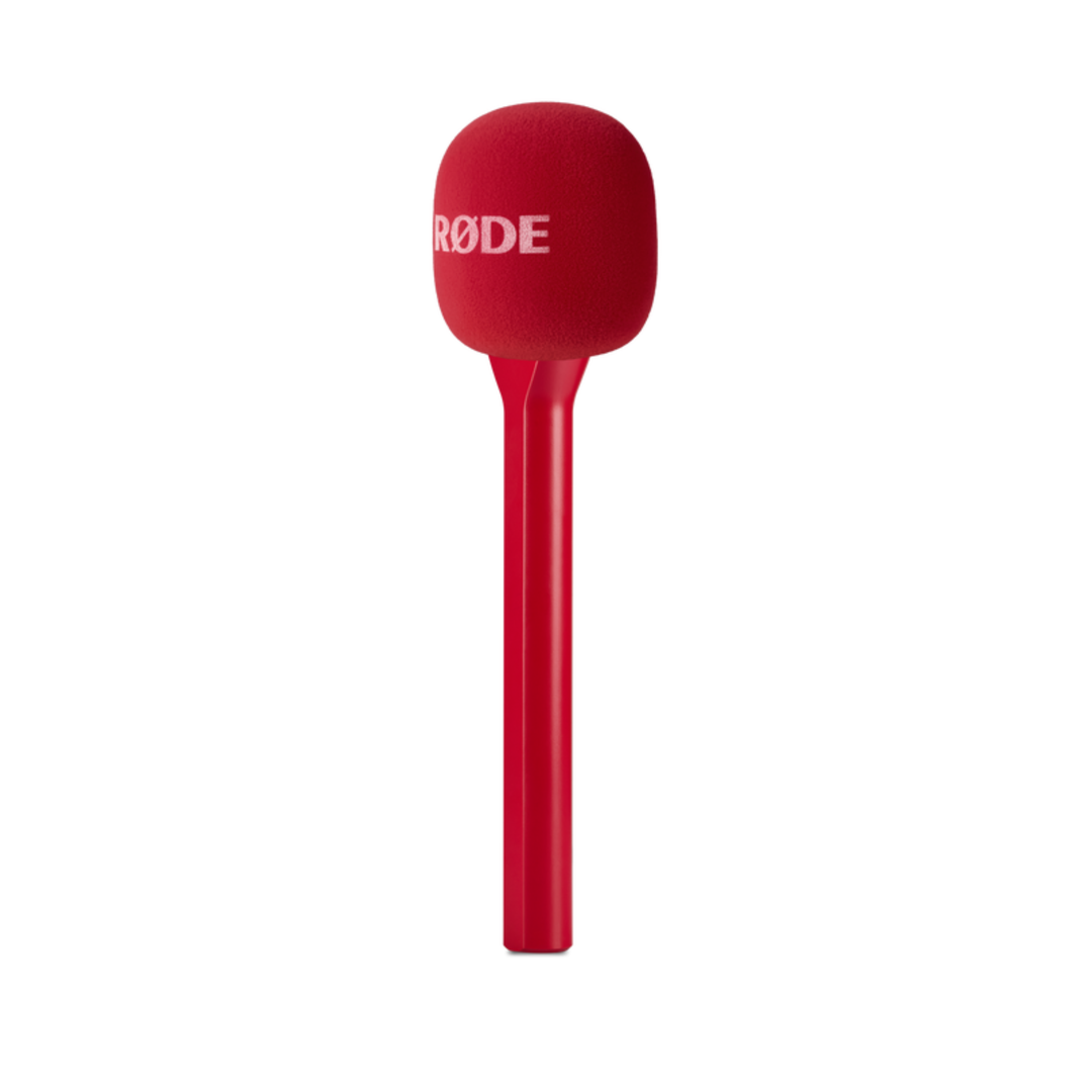 Rode Microphones Interview GO Handheld Adaptor For Wireless GO - Red