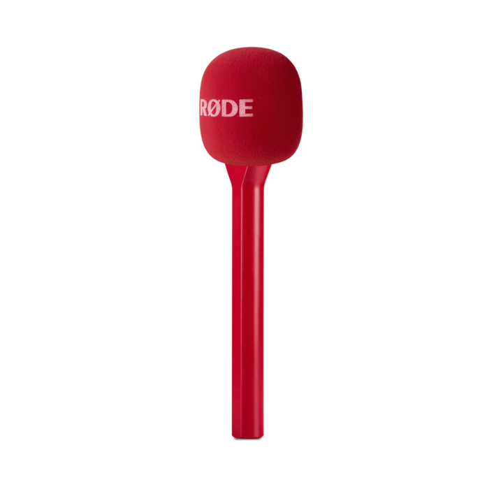 Rode Microphones Interview GO Handheld Adaptor For Wireless GO - Red