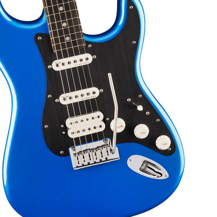 Fender American Ultra II Stratocaster HSS, Ebony Fingerboard (Noble Blue)  Electric Guitar