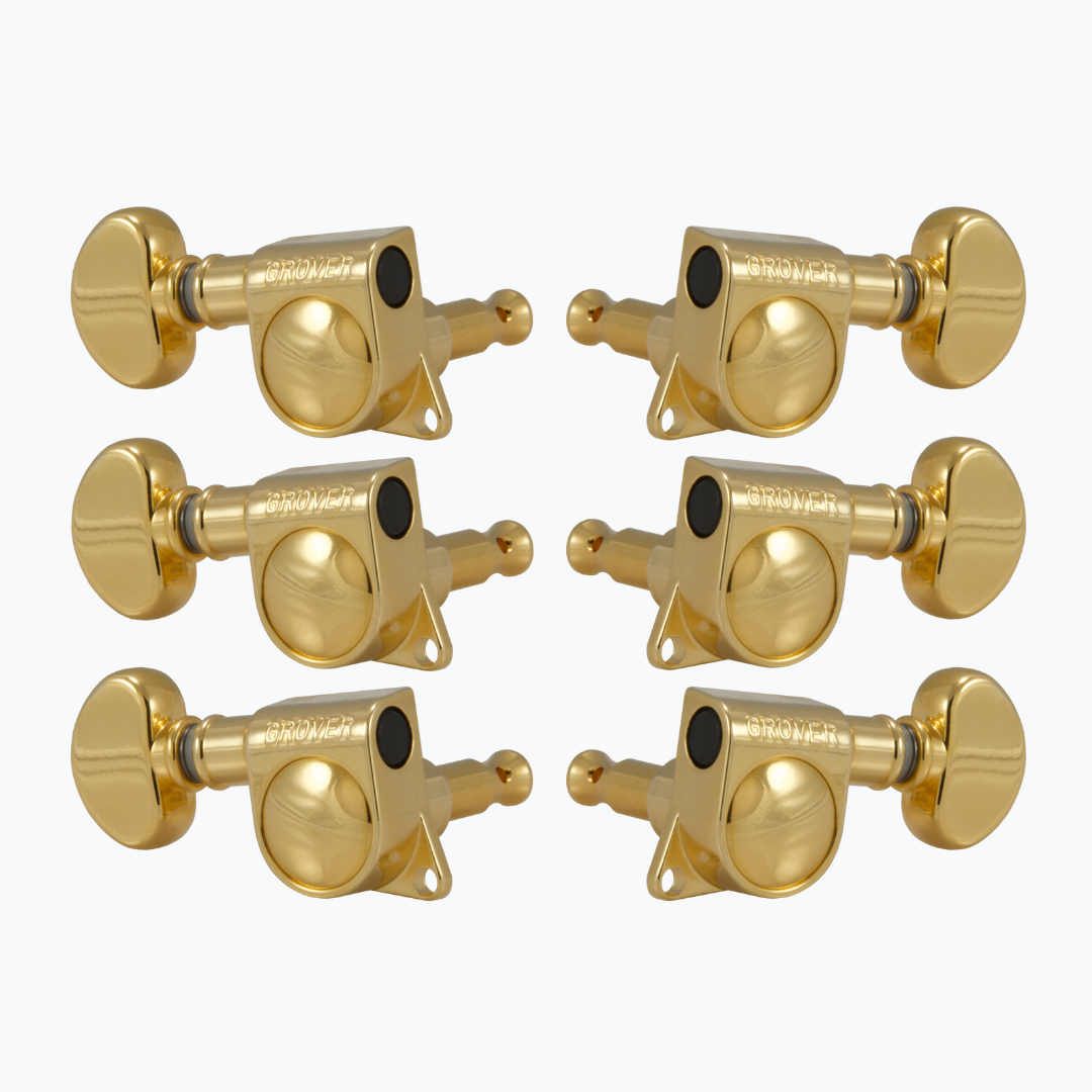 Allparts TK-7905 Grover® 305 Series 3x3 Midsize Rotomatics Gold 305G