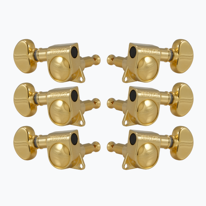 Allparts TK-7905 Grover® 305 Series 3x3 Midsize Rotomatics Gold 305G