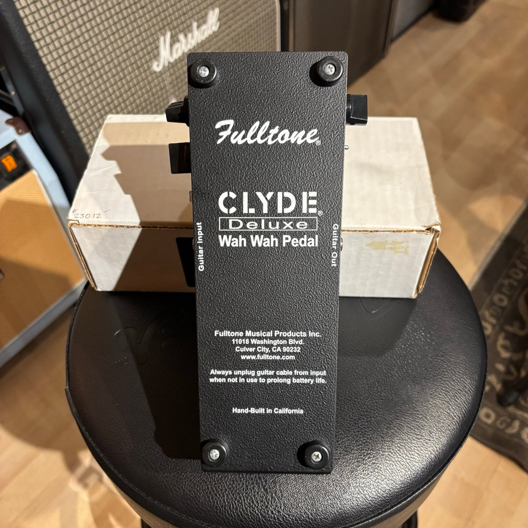 Fulltone - Clyde Deluxe Triple Voiced Wah Wah Pedal  w/ Factory Box - MINT - USED