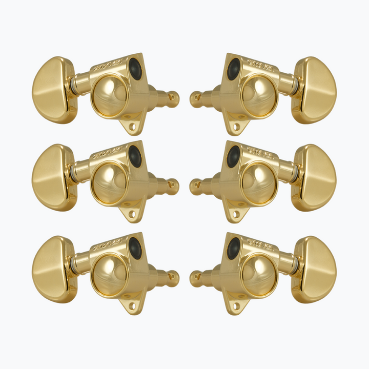 Allparts TK-7900 Grover® 102-18 Series 3x3 Rotomatic Tuners Gold, 102-18G